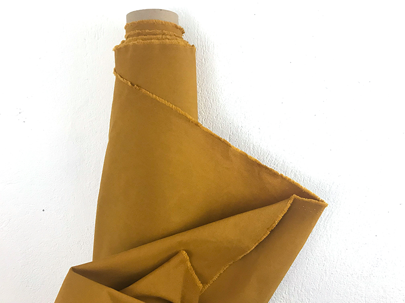 Reststück!!! 0,65m Organic Dry Oilskin, Merchant and Mills, Cumin – Bild 2