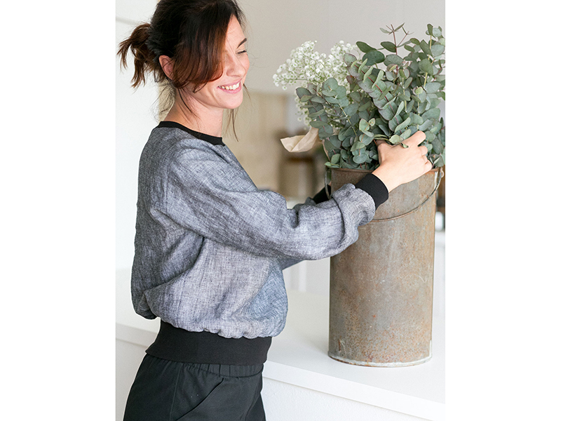 Assembly Line, High Cuff Sweater, Gr. XS - L