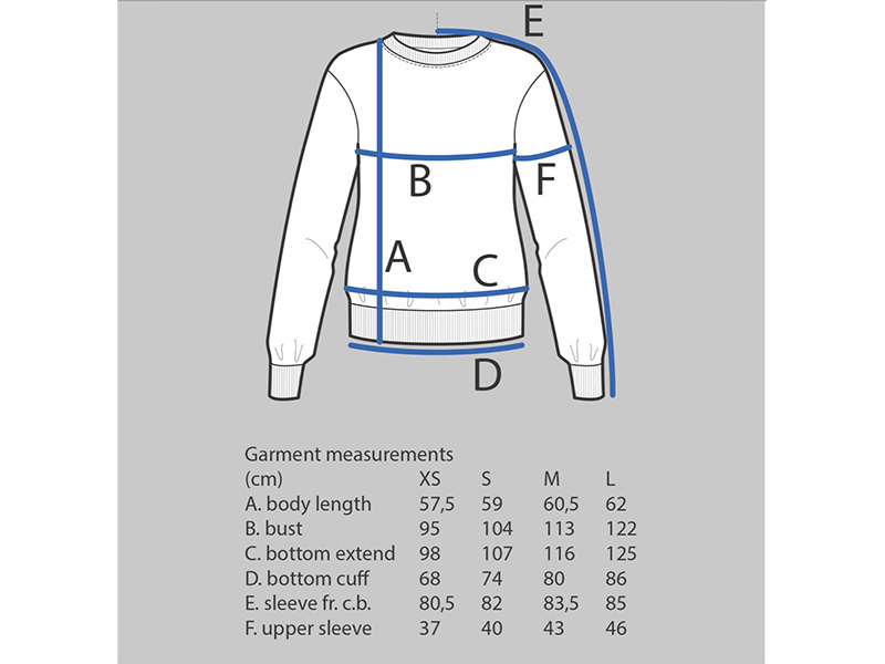 Assembly Line, High Cuff Sweater, Gr. XS - L – Bild 2