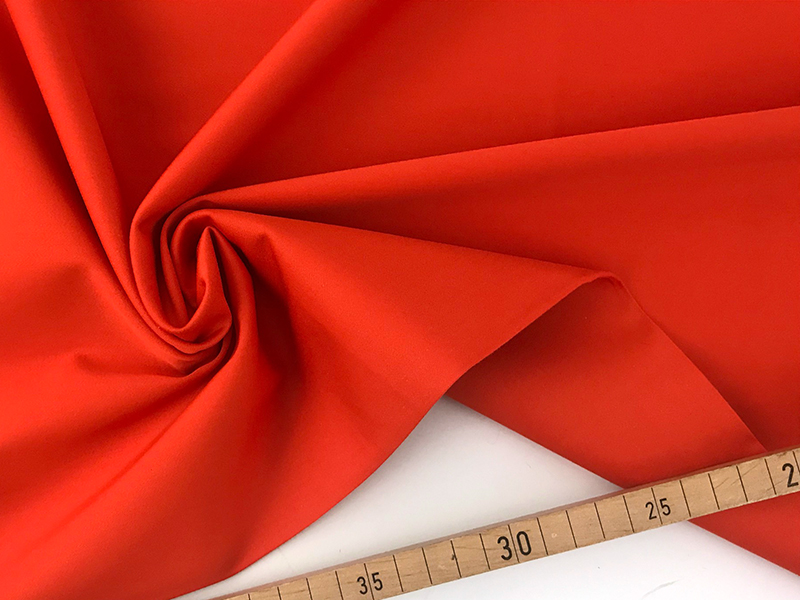 Reststück!!! 1,10m Popeline stretch Tangerine