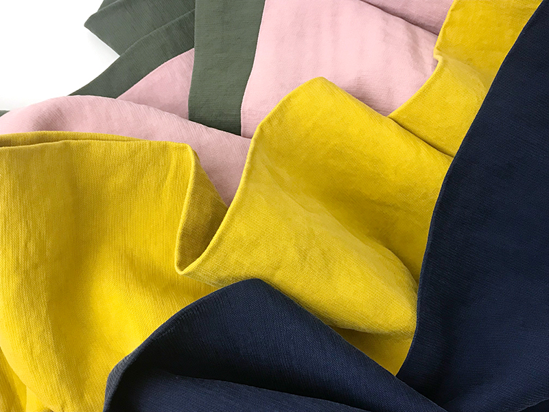 Viskose Stone Washed, Taubenmint – Bild 4