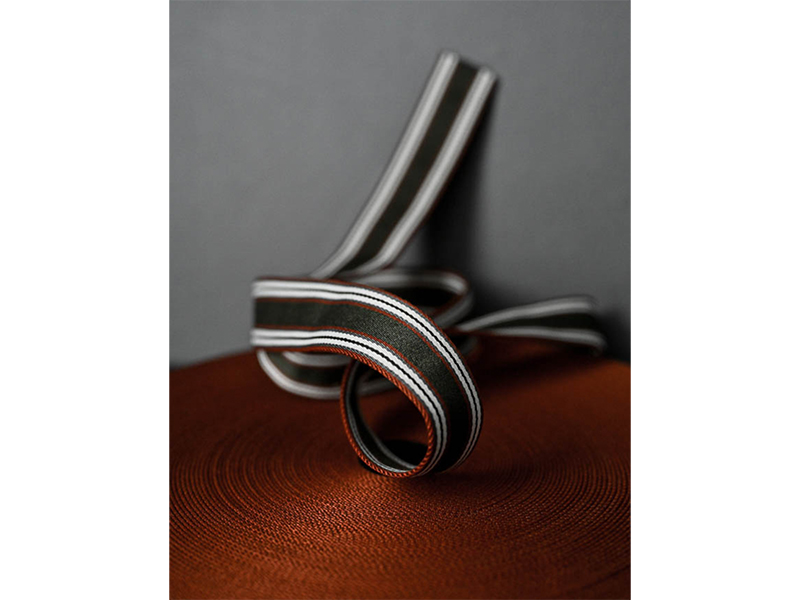 Reststück!!! 1,80m Gurtband "Trinian Green", Merchant and Mills – Bild 2