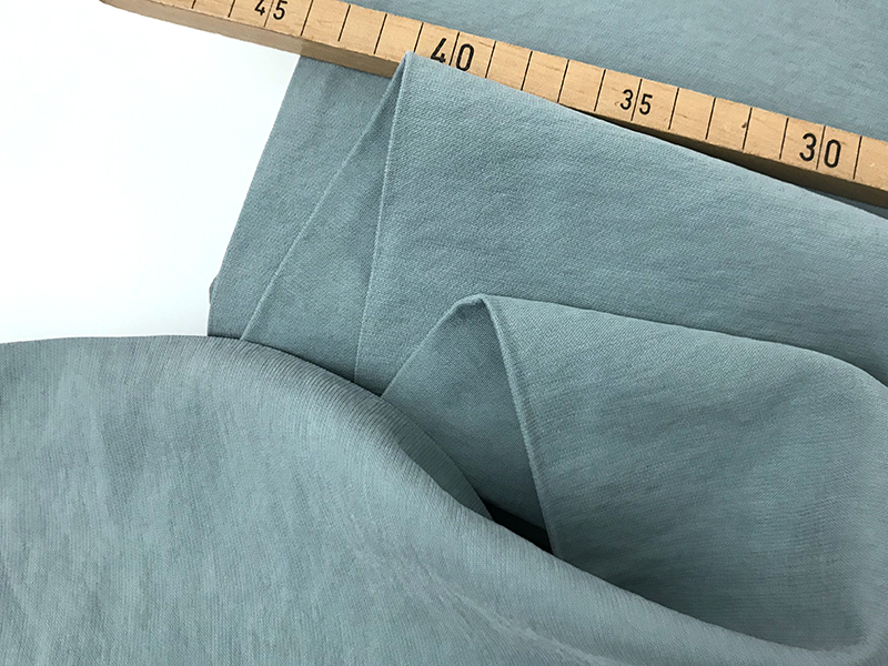 Viskose Stone Washed, Taubenmint – Bild 3