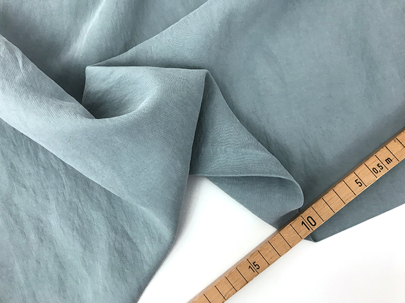 Viskose Stone Washed, Taubenmint – Bild 2