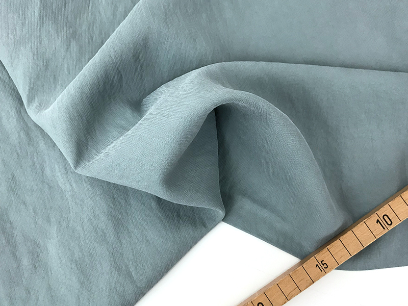 Viskose Stone Washed, Taubenmint