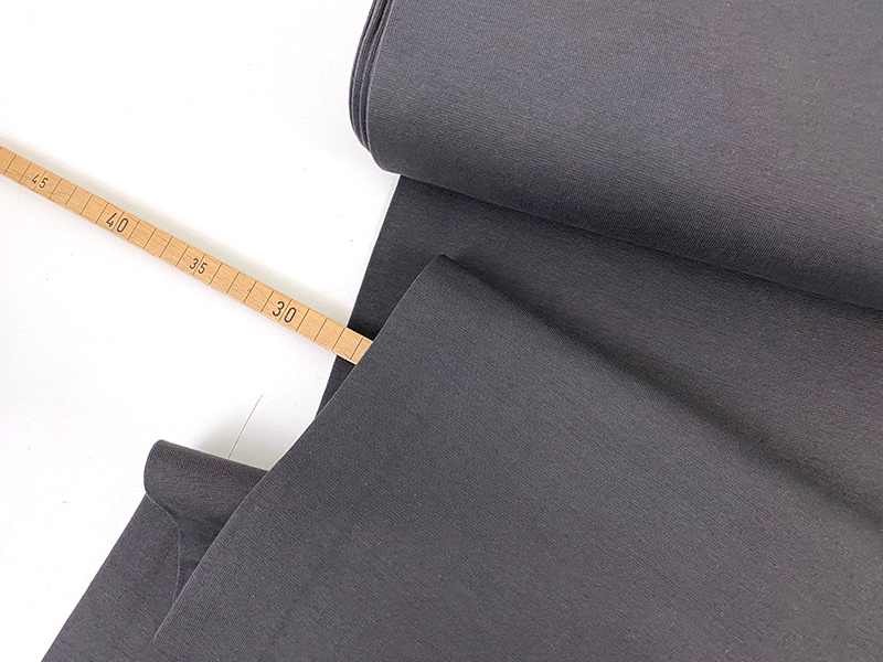 Basic Bündchen Anthrazit