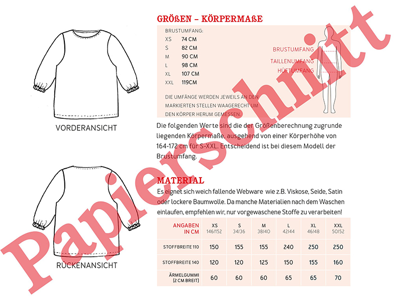 Schnittmuster Frau Holly, studioschnittreif – Bild 4