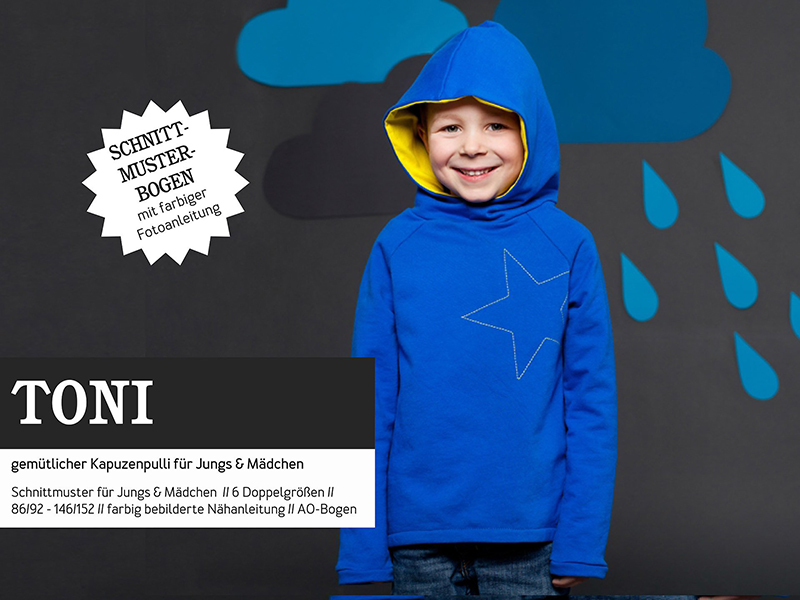 Schnittmuster Toni, studioschnittreif