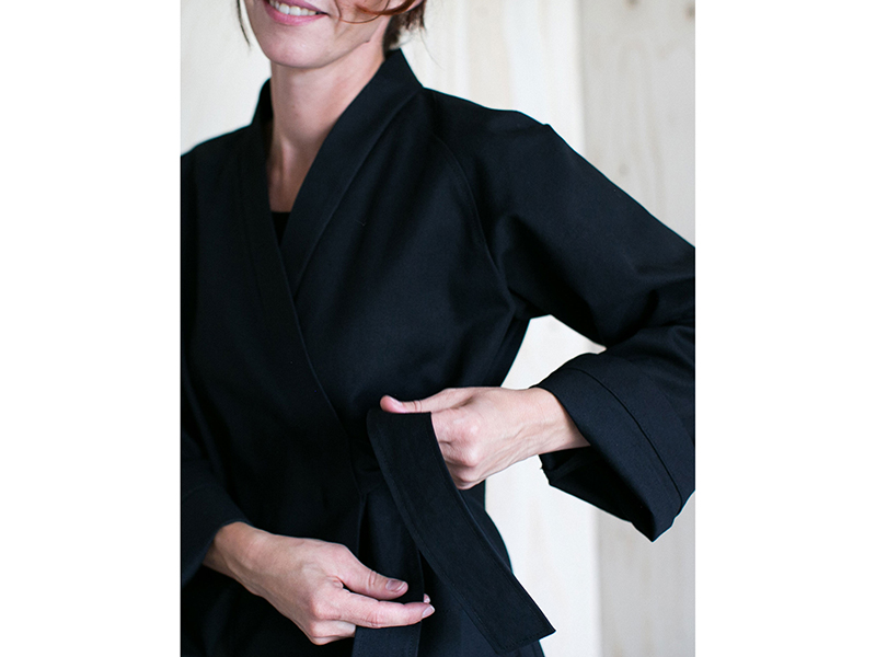 Assembly Line, Wrap Jacket, Gr. XS – L, Papierschnittmuster