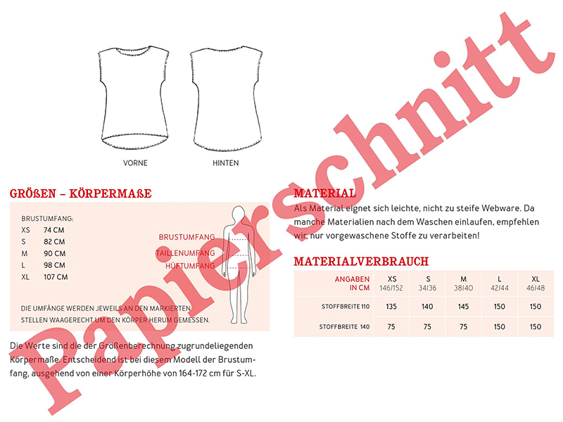 Schnittmuster Frau Liah, studioschnittreif – Bild 3