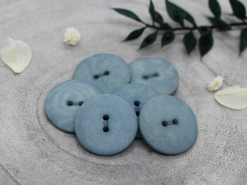 Atelier Brunette Corozo Knopf "Palm Storm", 20mm