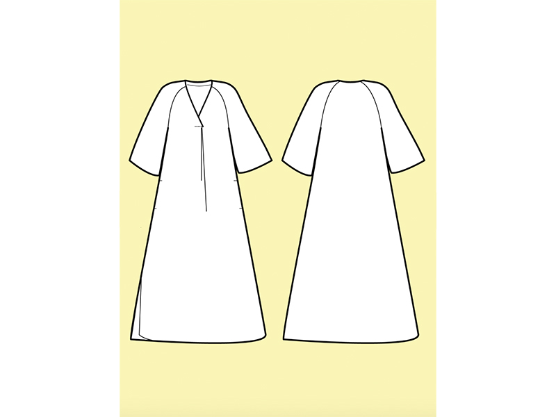 Assembly Line, Kaftan Dress, XS-L – Bild 3