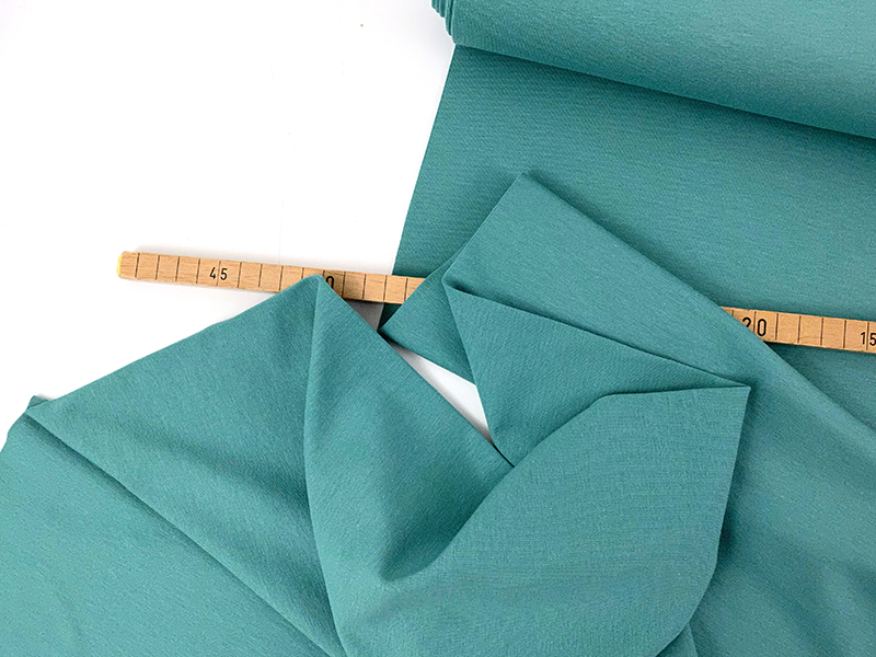 Basic Baumwolljersey, Taubenmint