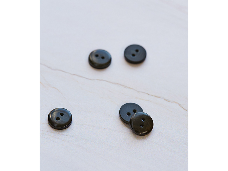 Mind the Maker 2-hole Corozo Button "Ocean", 11mm