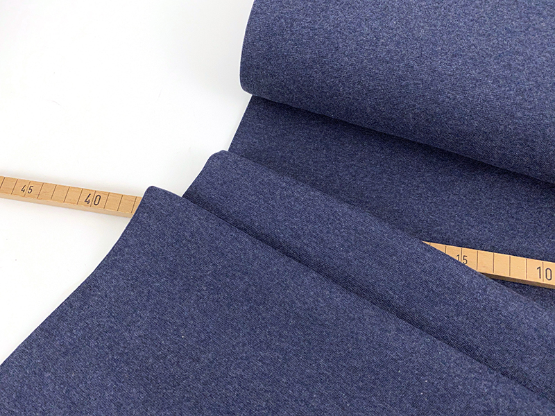 Basic Bündchen Jeansblau dunkel melange (Swafing)