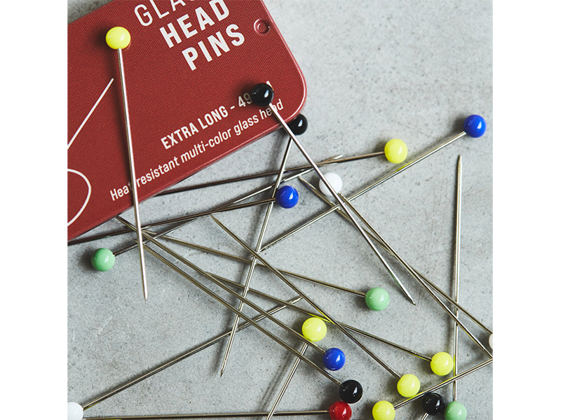 Sewply Glaskopfstecknadeln, 49mm (extra lang)