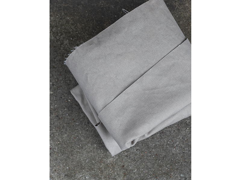 17oz Heavy Washed Canvas, grey mist, Mind the Maker – Bild 2