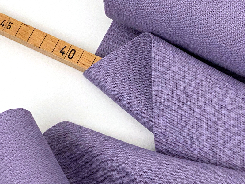 Reststück!!! 1,25m Pure Linen washed, Flieder