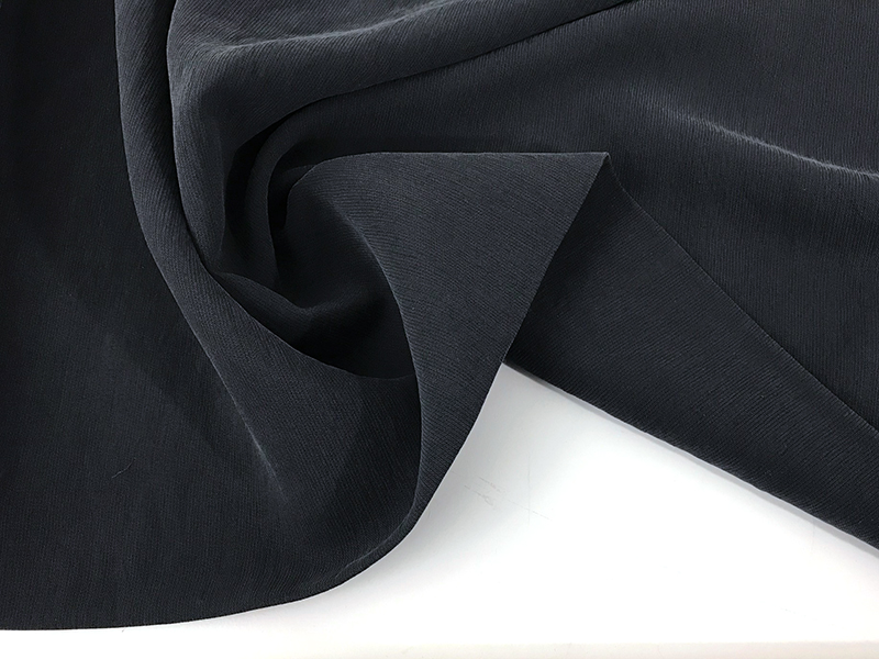 Viskose Stone Washed, Schwarz