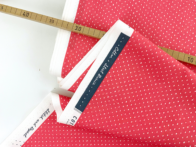 "Stitch and Repeat" Sorbet, Cotton and Steel Basics