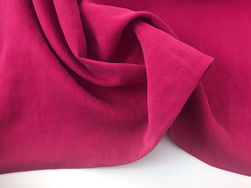 Viskose Stone Washed, Fuchsia Pink – Bild 2