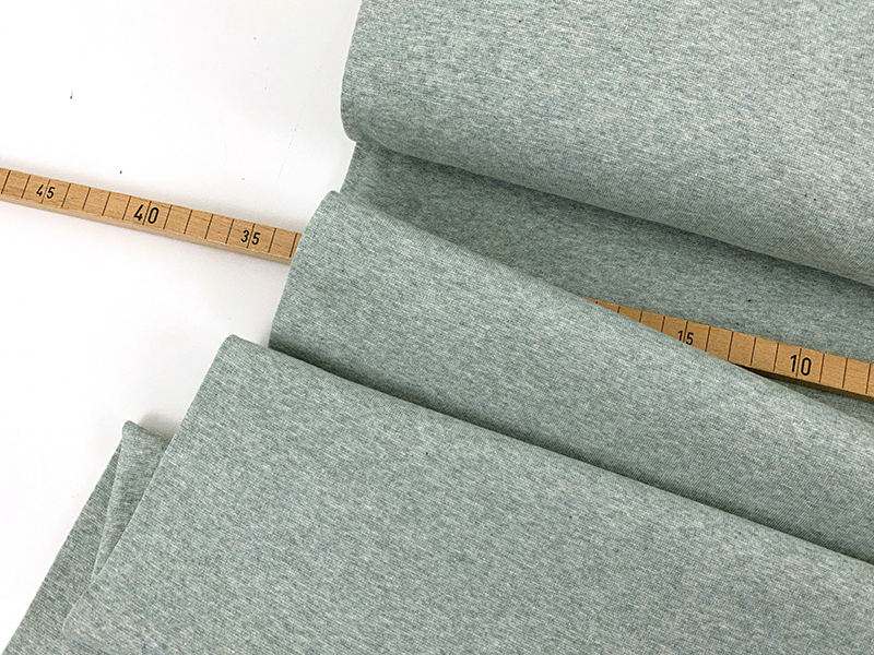 Basic Bündchen Mint hell melange (Swafing)