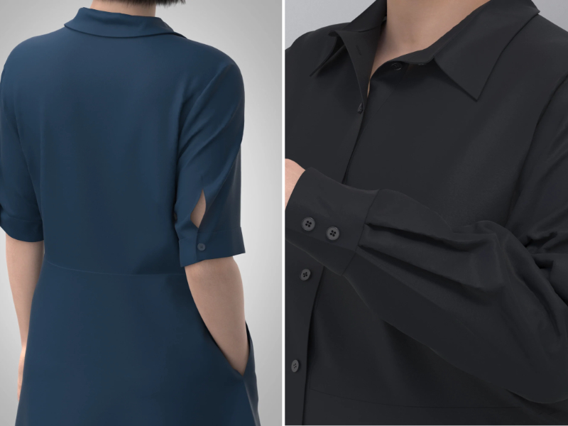 Assembly Line, Shirt Dress, Gr. XS-L – Bild 3