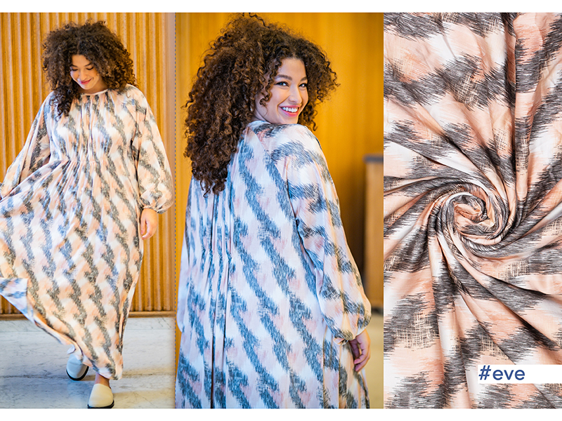 Reststück!!! 1,60m Viskose Satin Eve, Fibre Mood