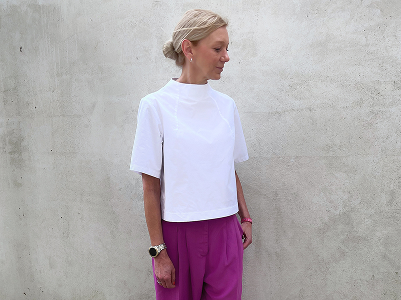 Assembly Line, Funnel Neck Top, Gr. XS-L – Bild 5