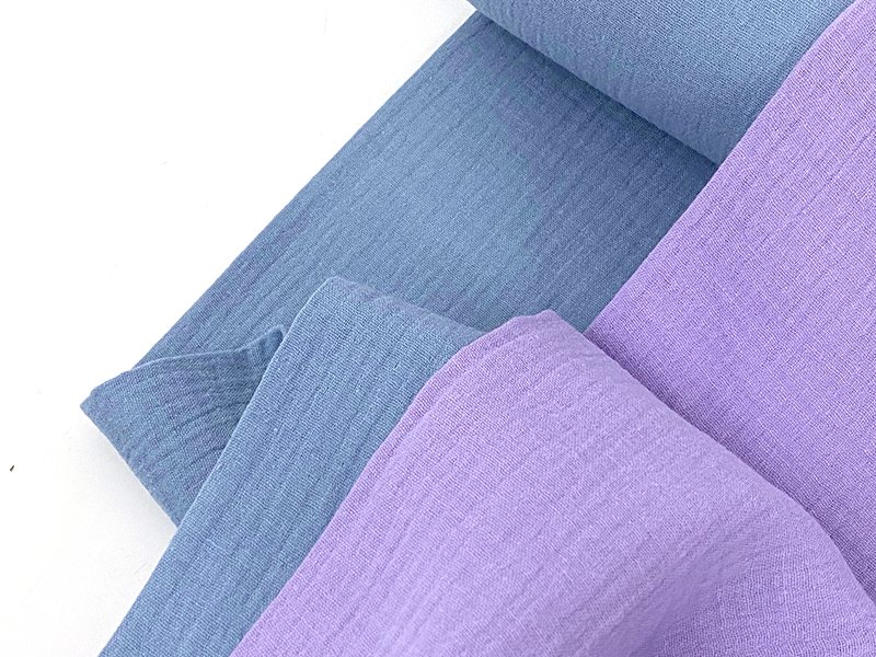 Musselin Double Gauze, Light Blue – Bild 2