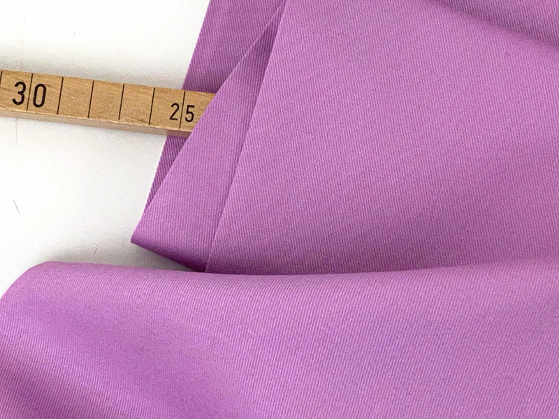 Woven Cotton Twill Stone Washed, Chinese Red, Fibre Mood – Bild 2