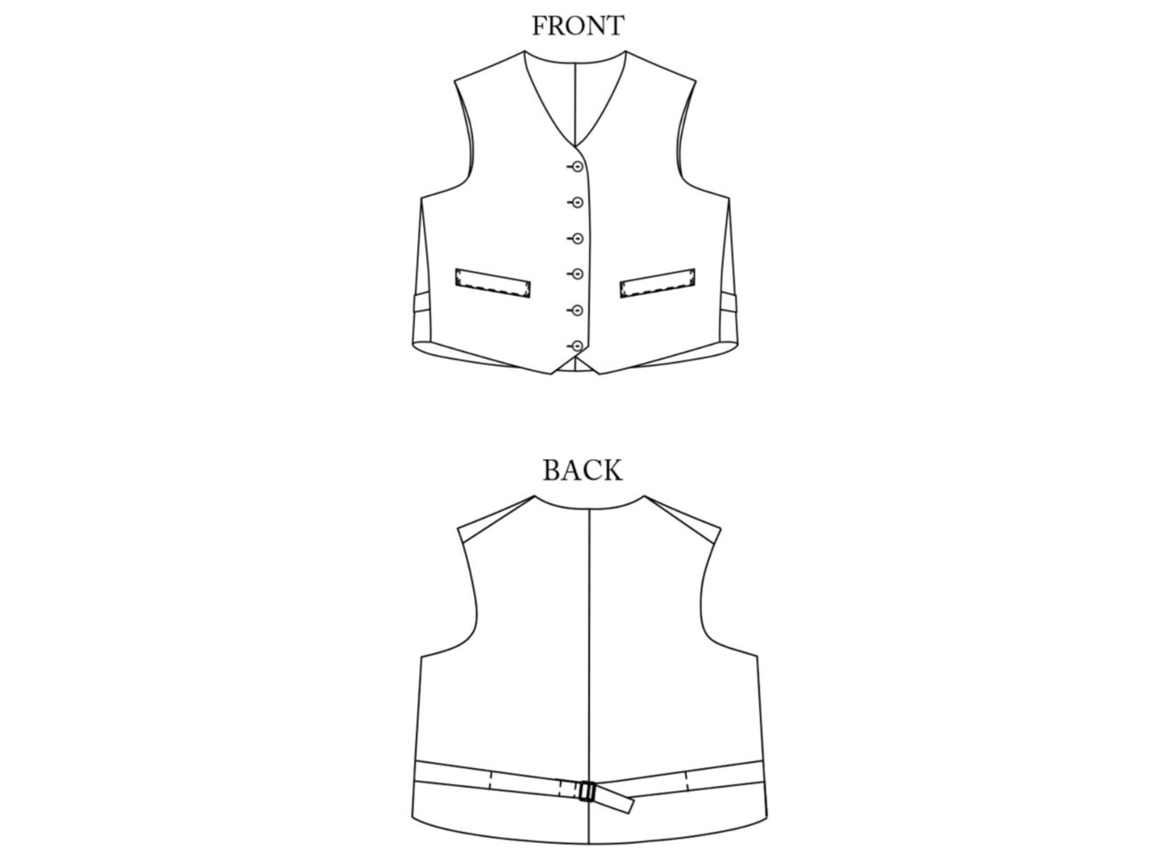 The Miller, Merchant and Mills, Papierschnittmuster – Bild 3