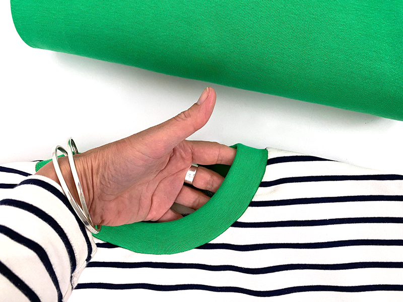 Bündchen Add-On, 10cm Bündchen im Farbton Deiner Wahl – Bild 4