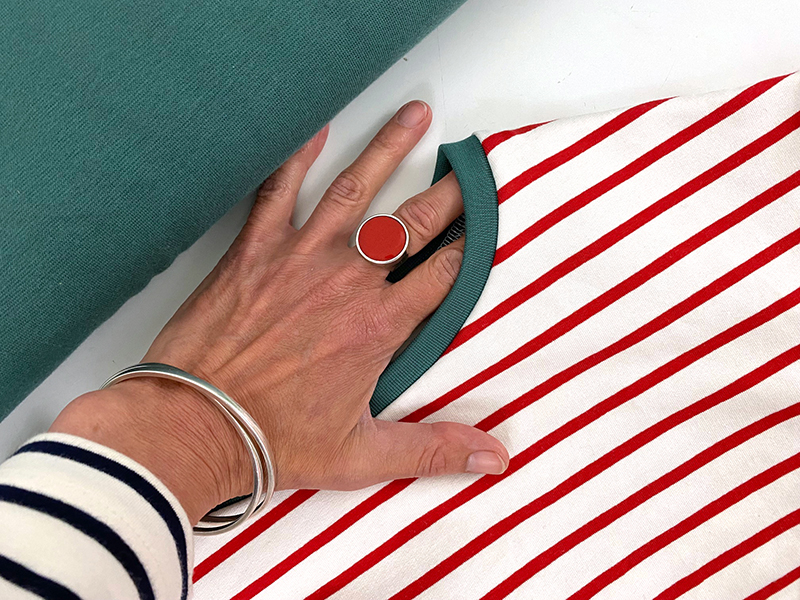 Bündchen Add-On, 10cm Bündchen im Farbton Deiner Wahl – Bild 5