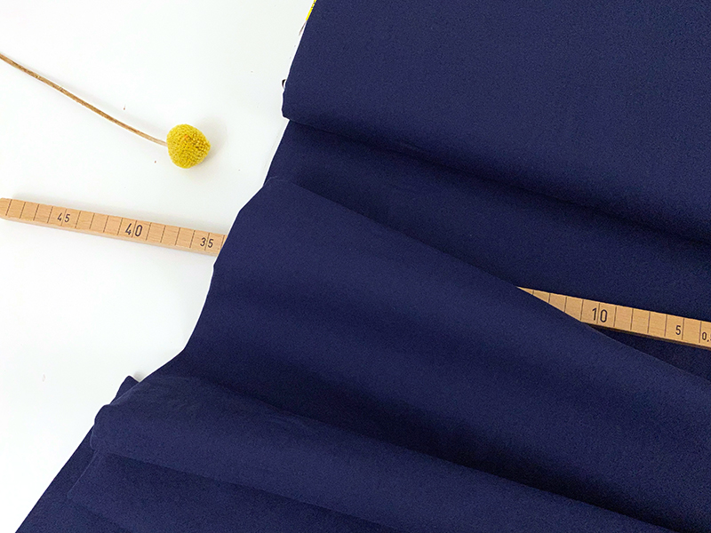 Shop the Look ** Culotte Frau Orla Studioschnittreif ** Papertouch Popeline Navy – Bild 4