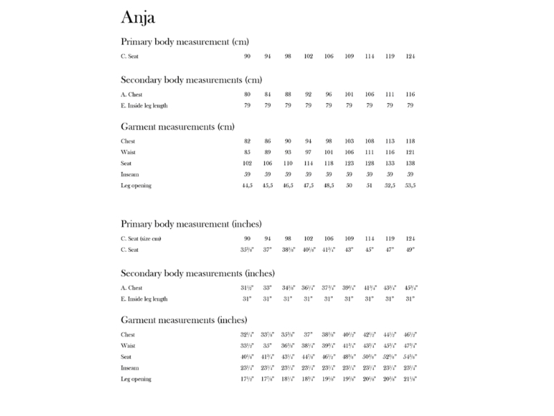 Monsterfabriken Anja Onesie, Gr. XS-3XL (90-124) – Bild 4