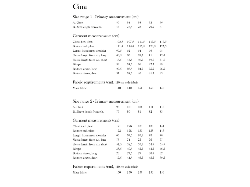 Monsterfabriken Cina Shirt, Gr. XS-XL (80-96) – Bild 3