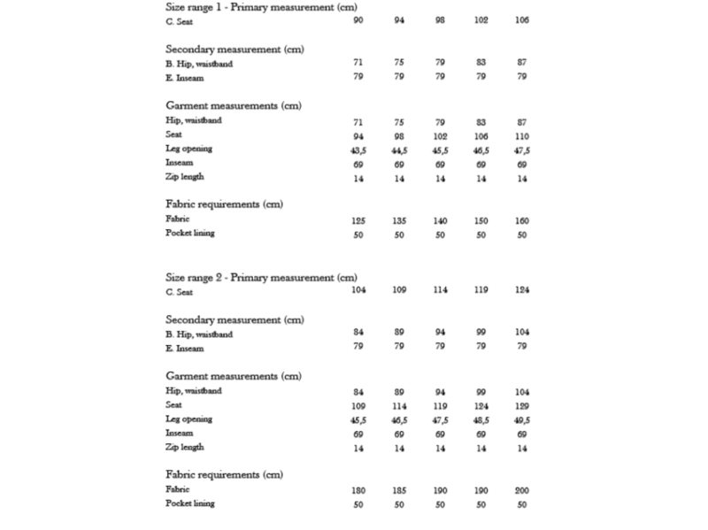 Monsterfabriken Sanna Hose, Gr. L-2XL (104-124) – Bild 5