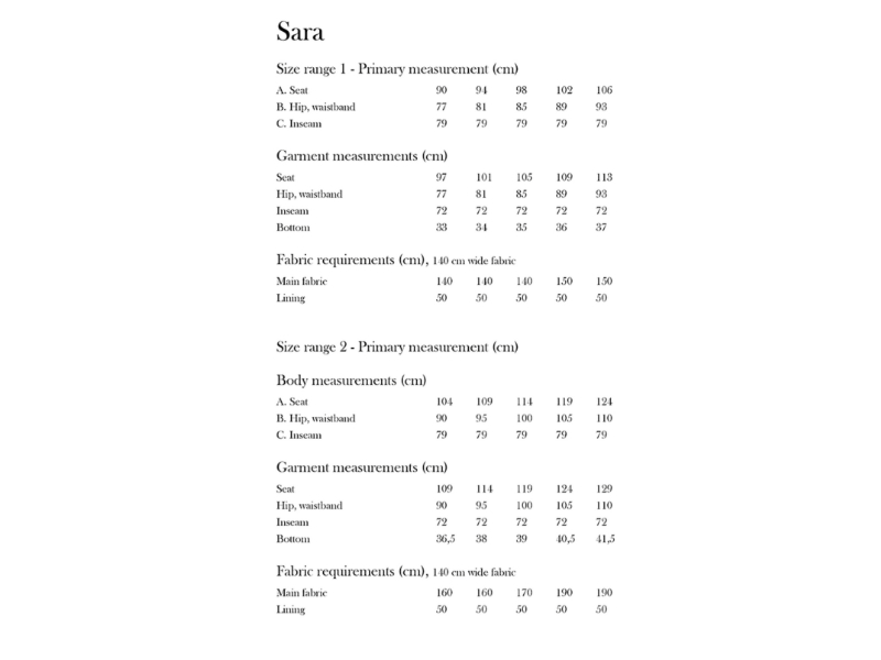 Monsterfabriken Sara Chino Hose, Gr. XS-L (90-106) – Bild 3