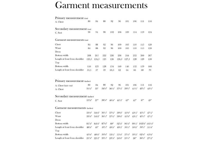 Monsterfabriken Vanja Dress und Shirt, Gr. XS-3XL (80-116) – Bild 4