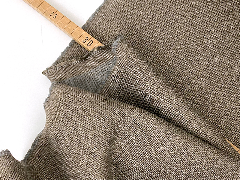 Designerleftover Mantel- und Jackenleinen, Taube