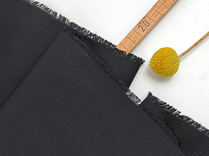 Designerleftover Ripstop Trench, Schwarz