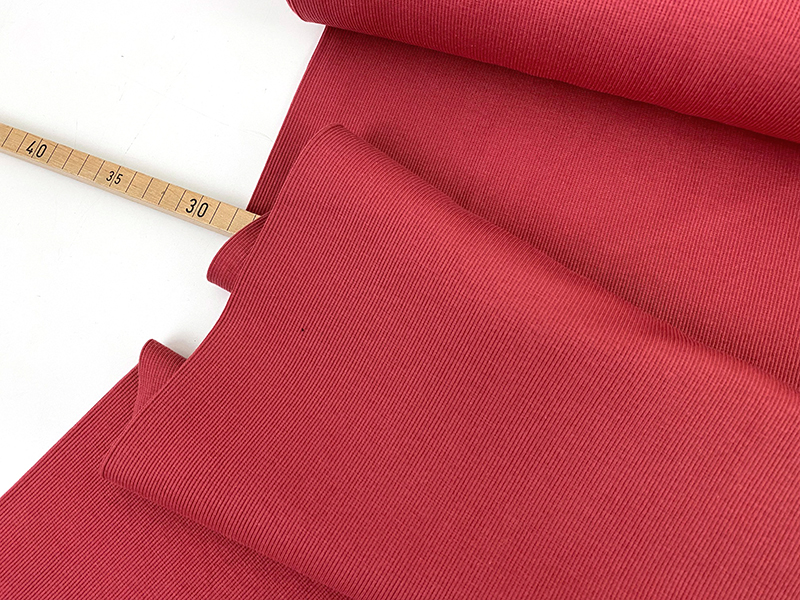 Fibre Mood Rippenbündchen Rot