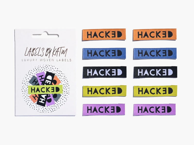 Kylie and the Machine: "Hacked", Woven Labels