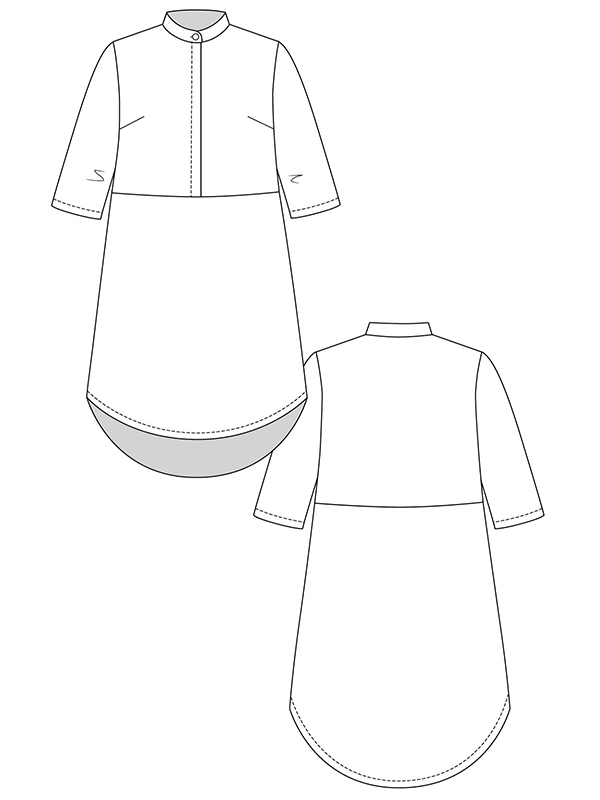 Named HELMI Trench Bluse & Tunika-Kleid – Bild 4