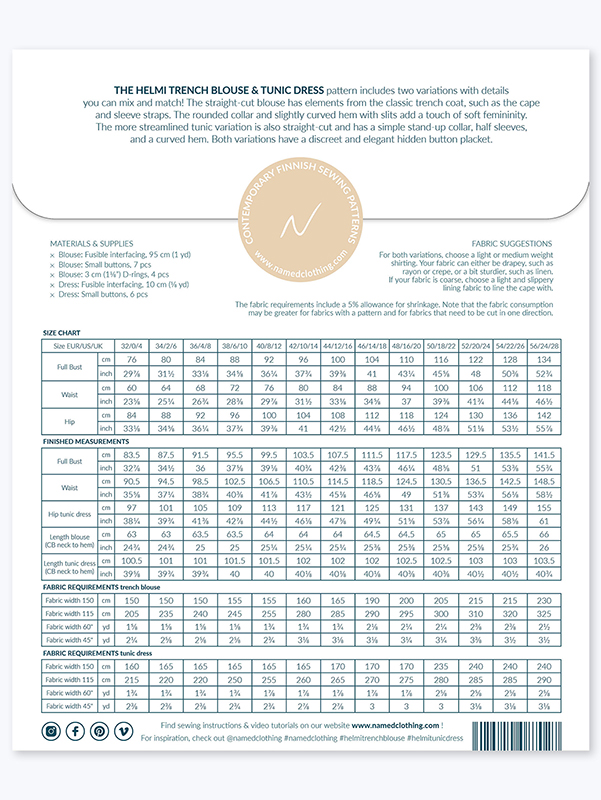 Named HELMI Trench Bluse & Tunika-Kleid – Bild 2