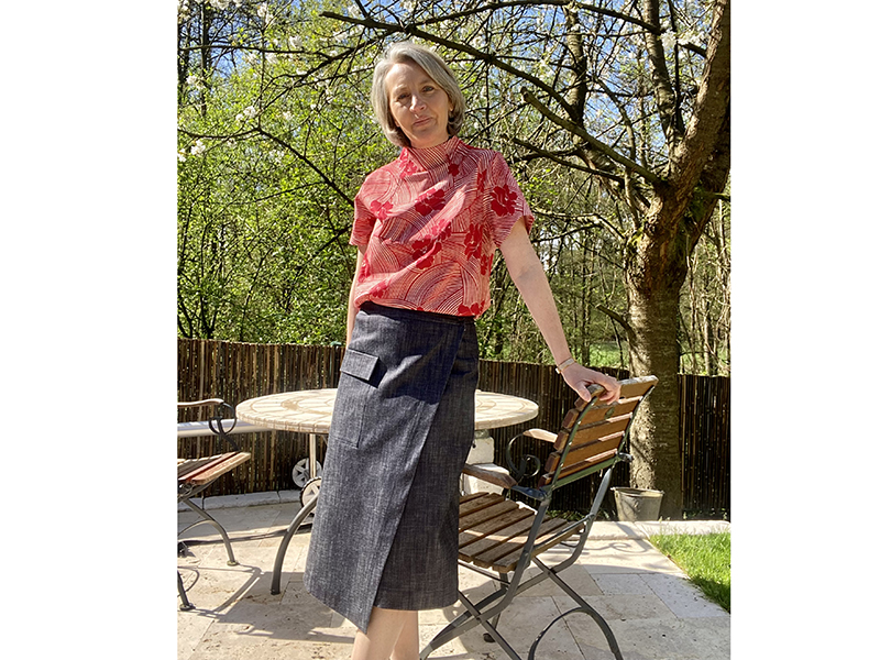 Assembly Line, Asymmetric Midi Skirt, Gr. XS-L – Bild 6