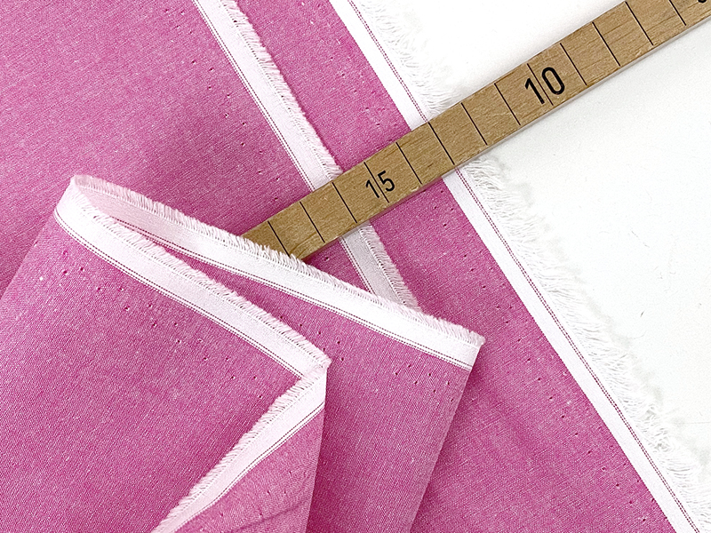 Yarn Dyed Poplin, Fuchsia