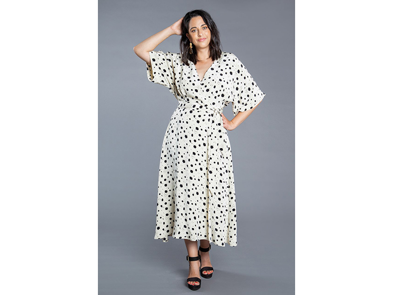 Elodie Wrap Dress, Closet Core Patterns, Papierschnittmuster – Bild 4