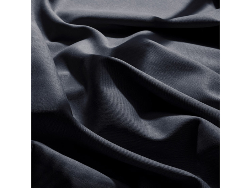 Reststück!!! 0,40m Atelier Brunette, Baumwoll Gabardine "Deep Charcoal" – Bild 2